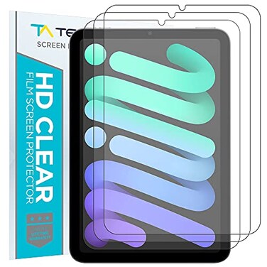Tech Armor Matte AntiGlare Film Screen Protector for Apple iPad Mini 7 2024 7th Gen iPad Mini 6 2021 6th Gen 83 Inch Apple Pencil Compatible 3 Pack