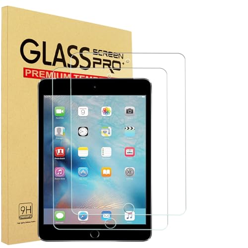 يينوفين Yinoveen 2 Pack Tempered Glass Screen Protector For iPad Mini 5 iPad Mini 4
