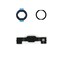 Dedyel Home Button Replacement for iPad 7th8th9th Generation 102 Inch 201920202021 A2197 A2270 A2602 Incl Flex Cable Connector White Silver Ring