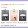 T Phael TPheal Gold Home Button Replacement for iPad 102 20192021 Incl Flex Cable Connector