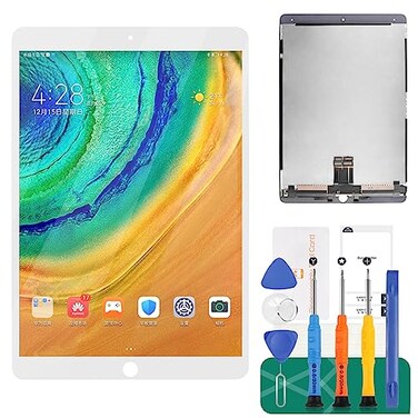 SRJTEK for iPad Pro 105 A1701 A1709 Screen Replacement LCD Display LCD Display Matrix Touch Screen Digitizer Tablet Assembly no Home Button EMC 3140 3141