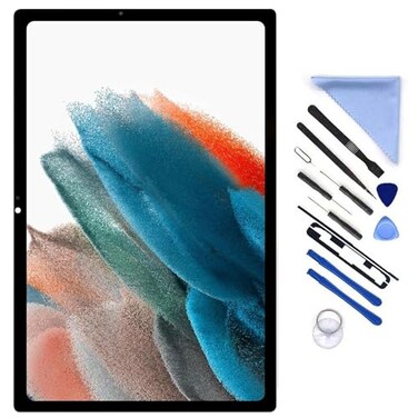 First Choose LCD Display Touch Screen Digitizer Assembly Replacement for Samsung Galaxy Tab A7 104 2020 T500 T505 Toolkit Black