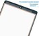 Dedyel Touch Screen Replacement for iPad 5 2017 97 inch A1822 A1823 A1474 A1475 Digitizer Glass Assembly Without Home Button not Include LCD PreInstalled Adhesive Tool KitsWhite