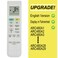 RCECAOSHAN Replacement for Daikin Air Conditioner Remote Control ARC480A1 ARC480A2 ARC480A3 ARC480A4 ARC480A5 ARC480A6 ARC480A7 ARC480A8 ARC480A9 ARC480A10 ARC480A11 English Version Display in Fahrenh