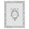 Olivia Riegel Evie Silver Austrian Crystal 5x7 Frame by 5x7