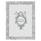 Olivia Riegel Evie Silver Austrian Crystal 5x7 Frame by 5x7