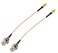 DHT Electronics 2PCS RF coaxial Coax Cable Assembly MCX Male to F Female 6