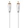AudioQuest Greyhound Subwoofer RCA Cable 3m White GHOUND03