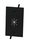 DATA COMM 450014BK Cable Plate with Flexible Opening 1Gang Black