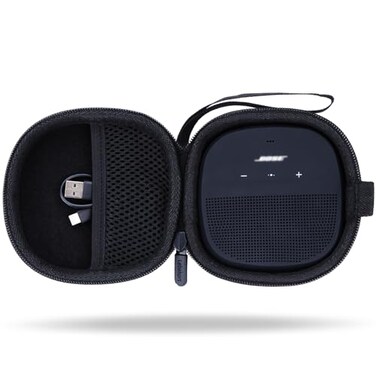 Lebakort Storage Case Compatible with Bose SoundLink Micro Speaker Black Case