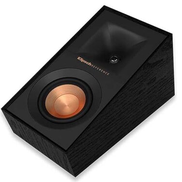Klipsch Reference Next Generation R40SA Dolby Atmos HighPerformance HornLoaded Elevation Surround Speaker Pair for BestinClass Immersive Home Theater in Black