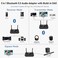 1Mii B03Pro Bluetooth 53 Transmitter Receiver for TV Home Stereo Wireless Audio Adapter with Audiophile DAC aptX Low LatencyHDAdaptive Volume Control Dual Link Optical RCA AUX OutputsInputs