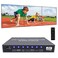 iseevy ISEEVY 4K UHD Video Wall Controller 2x3 3x2 2x2 TV Wall Processor Support 3840x216030 HDMI Input for 6 TV Splicing Display