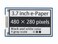 waveshare 37inch EPaper EInk Display HAT Compatible with Raspberry Pi4B3B3B2BBAZeroZero WWHZero 2W 480280 Pixels BlackWhite 4 Grey Scales SPI Interface Supports Partial Refresh