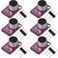 Weewooday 6 Pieces Electret Microphone Amplifier Module MAX4466 Adjustable Gain Blue Breakout Board