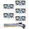 HiLetgo 5pcs HYSRF05 Ultrasonic Sensor Module DC 5V HYSRF05 Distance Measure Sensor for Arduino Raspberry Pi