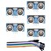 HiLetgo 5pcs HYSRF05 Ultrasonic Sensor Module DC 5V HYSRF05 Distance Measure Sensor for Arduino Raspberry Pi