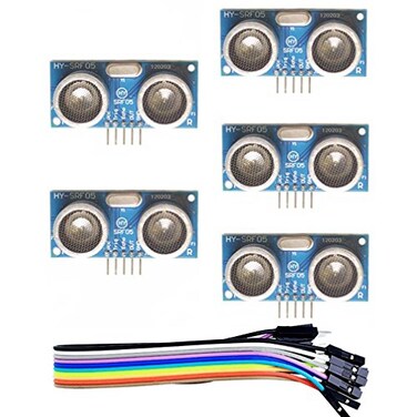 HiLetgo 5pcs HYSRF05 Ultrasonic Sensor Module DC 5V HYSRF05 Distance Measure Sensor for Arduino Raspberry Pi