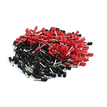 RANIT 18 AWG Cable E1008 Red Black Pre Insulating Ferrules Wiring Connectors 380 Pcs