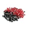 RANIT 18 AWG Cable E1008 Red Black Pre Insulating Ferrules Wiring Connectors 380 Pcs