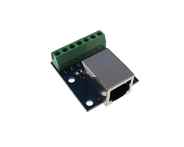 MDFLY RJ11 6P6C Connector Breakout Board Module RA Screw terminals