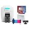 Bodno Magicard 300 Dual Sided ID Card Printer Complete Supplies Package ID Software Gold Edition