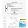 laffeya Paper Shredder Sharpening Lubricant Sheets Shredder Cleaning Sheets 12 Pack