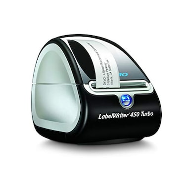 DYMO LabelWriter 450 Turbo Direct Thermal 600 x 300DPI BlackSilver Label Printer
