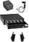 EOM-POS EOMPOS Hardware Bundle for Square Cash Drawer Mounting Brackets Thermal Receipt Printer Barcode Scanner Compatible with Square Stand and Square Register