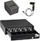 EOM-POS POS Hardware Bundle for Square Cash Drawer Thermal Receipt Printer Barcode Scanner Compatible with Square Stand and Square Register