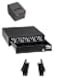 EOM-POS EOMPOS Hardware Bundle for Square Cash Drawer Mounting Brackets Thermal Receipt Printer Compatible with Square Stand and Square Register