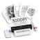 iDPRT Portable Thermal Printer 300DPI InklessBluetooth Small Mobile Printers Wireless for Travel Office Vehicles Home Use Supports 85 x 11 US Letter A4 A5 Compatible with iOS Android PC