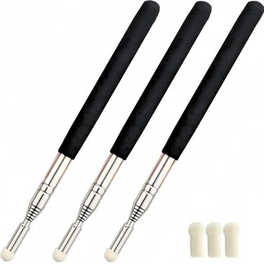 Virtue morals 3 Pcs Telescopic Teachers Pointer Retractable Pointer Whiteboard Pointer for Teachers Coach Presenter Classroom Extends to 39 Inches