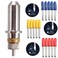 GAOHOU 15pcs 304560 Degree Vinyl Cutter Blade for Roland Cutting Plotter with Blade Holder Tool Accessories Drill Bits 15 x Blades for Cutting Plotter