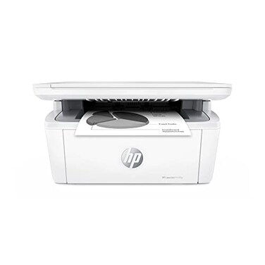 HP Laserjet MFP M140w Wireless Monochrome AllinOne Printer Copier Scanner Phone Tablet for Home Office Use Easy Setup AutoOnOff Technology Compact White 7MD72F Renewed