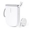 NIIMBOT 300 DPI D11 Label Maker Machine with 1 Tape Mini Portable Label Printer Bluetooth Thermal Label Printer Sticker Labeler for Office Home Kitchen School Organization White