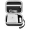 Grapsa Case Compatible with Phomemo M02 T02 M02S M02 pro Q30S M02X Inkless Sticker Photo Printer Mini Portable Printer Storage Carrying Holder for Label Maker Thermal Paper USB Cable Box OnlyBlack