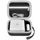 Grapsa Case Compatible with Phomemo M02 T02 M02S M02 pro Q30S M02X Inkless Sticker Photo Printer Mini Portable Printer Storage Carrying Holder for Label Maker Thermal Paper USB Cable Box OnlyBlack