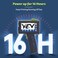 YEV Handheld Inkiet Printer V127 Newly Enhanced 16Hour Continuous Printing 5 Wheel Support for Printing Batch Numbers Logos Serial Numbers Barcodes and QR Codes on Diverse Materials Green
