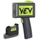 YEV Handheld Inkiet Printer V127 Newly Enhanced 16Hour Continuous Printing 5 Wheel Support for Printing Batch Numbers Logos Serial Numbers Barcodes and QR Codes on Diverse Materials Green