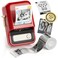 NIIMBOT B21 Pro Label Maker 300DPI HD Label Printer Ideal for NotesPhotos Study Graphics Memo Maker50x30mm LabelRed