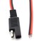 SDTC Tech 2 Pcs 18AWG SAE Extension Cable 2Pin SAE Quick Connector Disconnect Plug 10A Solar Battery Panel SAE Plug Wire 1ft 30 cm