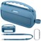 co2CREA Soft Silicone Case Replacement for Bose New SoundLink Flex 2nd Gen Bluetooth Portable Speaker Silicone Case Blue Case