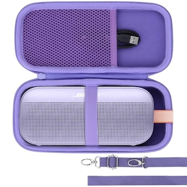 Lebakort Hard Case Compatible with Bose SoundLink Flex 2nd GenBose SoundLink Flex Portable Speaker Chilled Lilac Case