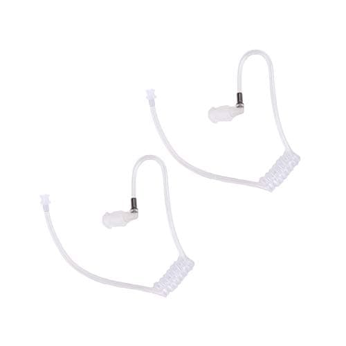 jeuyoede Jeuyoede Acoustic Tube With Motorola Kenwood Two Way Radio Earpiece Or Surveillance Kit H 2 PIN