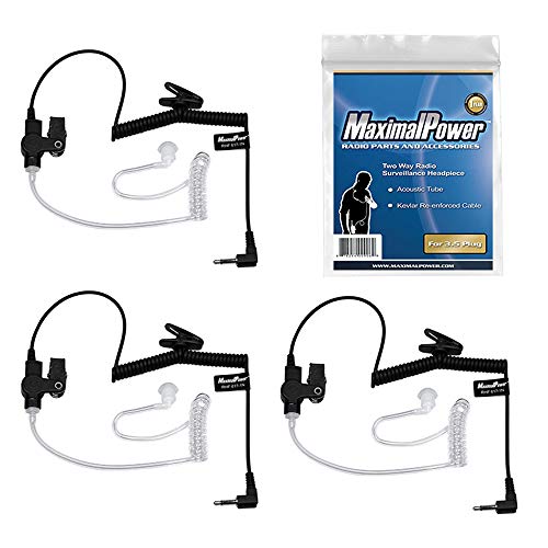 maximalpower Maximalpower Rhf 6171n Receiver Listen Only Surveillance Headset Earpiece 3.5 MM