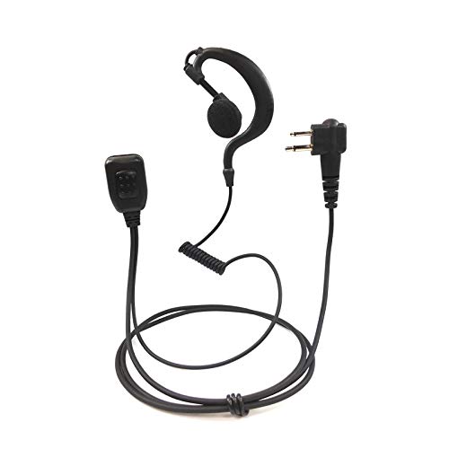 promaxpower Promaxpower G Shape Swivel Ptt Earpiece Headset wired