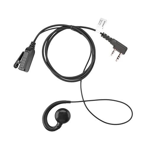 jeuyoede Jeuyoede Surveillance Headset Walkie Talkie Earpiece With Mic