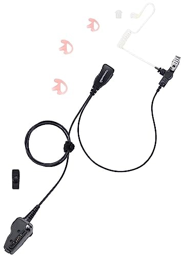 Commountain Commountain Earpiece Wmic With Kenwood Radios NX200 NX210 NX300 NX3200 NX3300 Nx