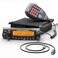 Radioddity DB50 Dual Band Mobile Radio Transceiver UHF VHF 50W High Power Amateur Ham Radio MultiBand Receiver with Detachable Front Panel Programming Cable CTCSSDCS Chirp Programmable